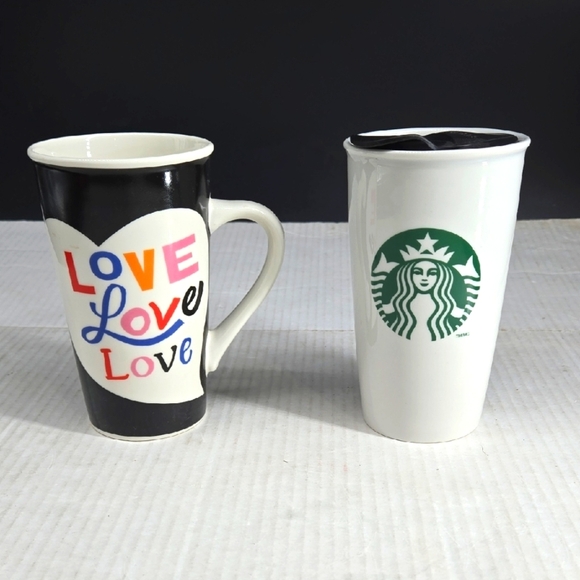 Starbucks Mugs Cups Bundle (2) - Picture 1 of 9